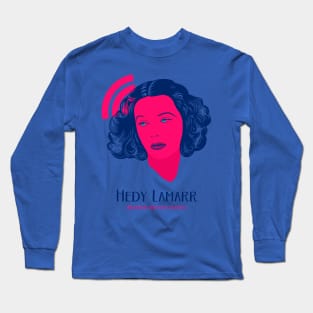 Hedy Lamarr Long Sleeve T-Shirt